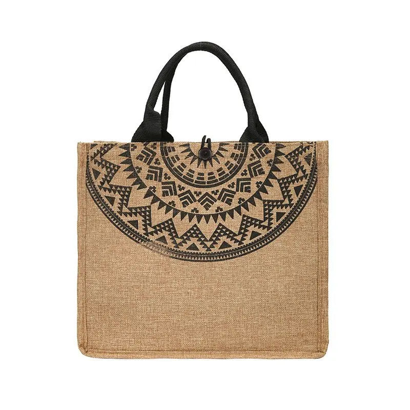 Canvas Beach Tote Bag Large Shoulder Handbag