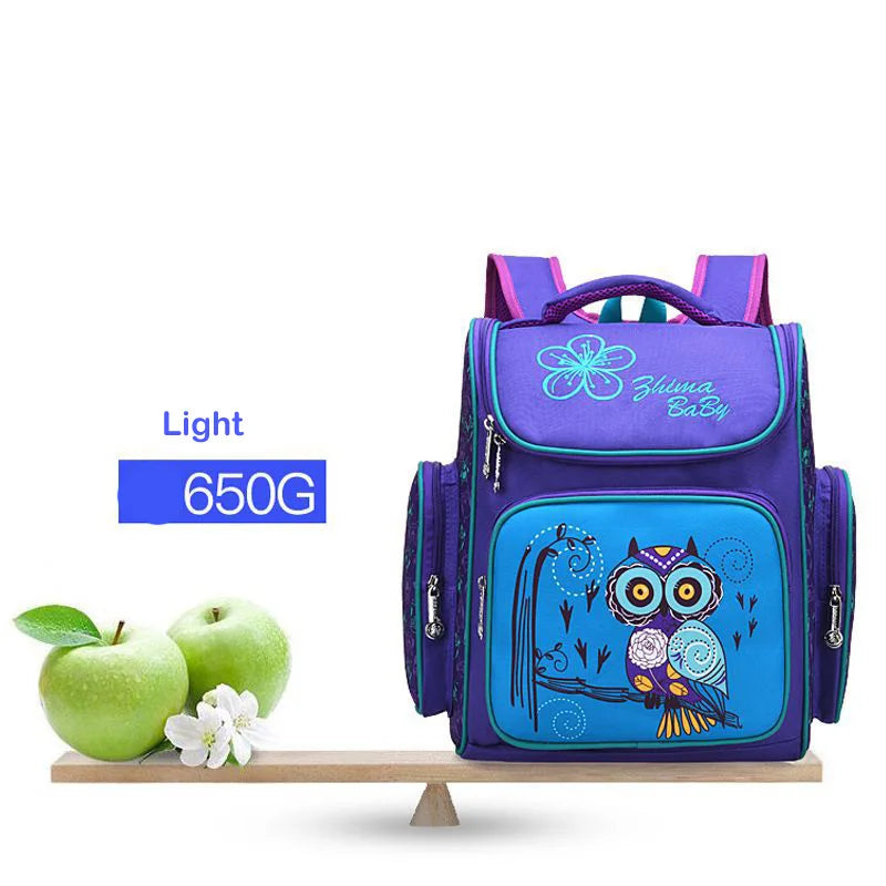 Animal Owl Backpack Girls Butterfly Kids Space School Bags