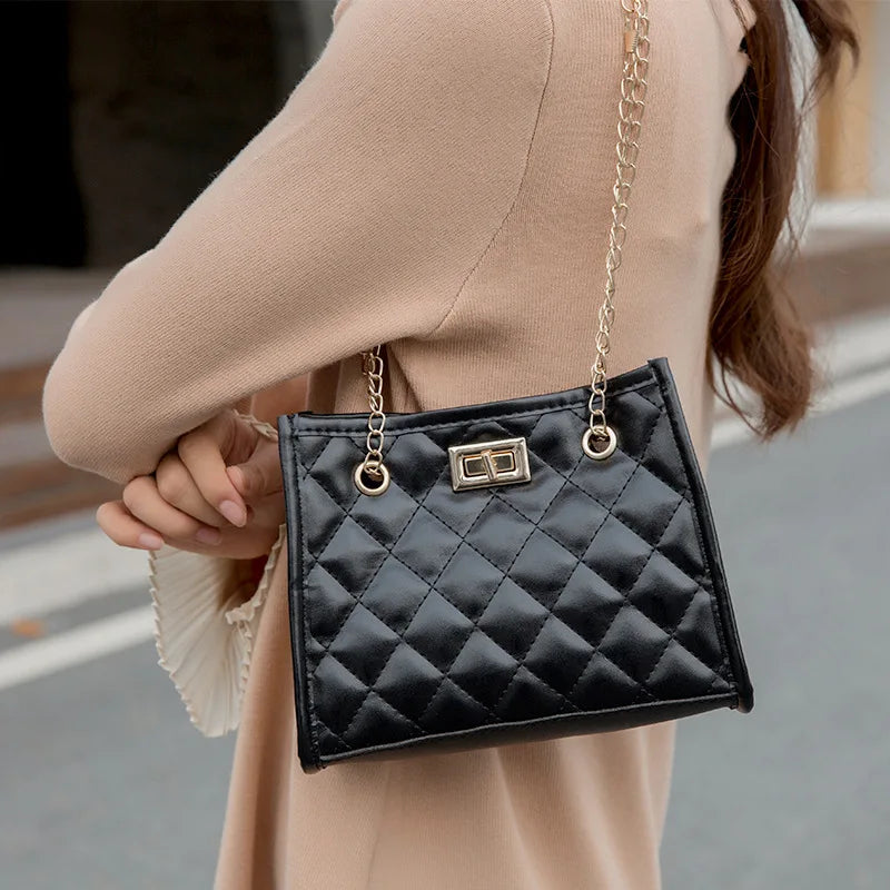 Chain Crossbody Bag Women's Clutch Handbag Shoulder Messenger