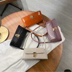 Vintage Women Totes Leather Handbag Casual Style