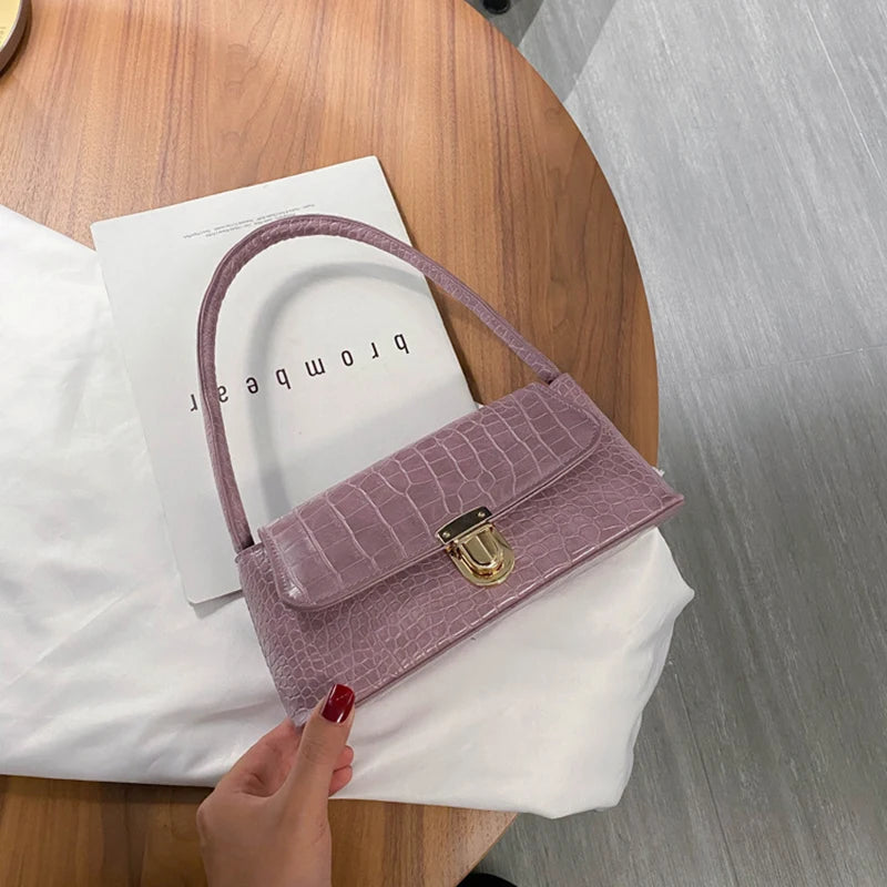Vintage Women Totes Leather Handbag Casual Style