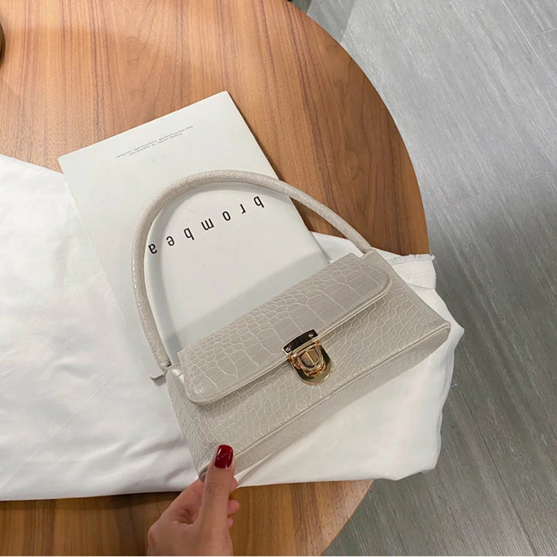 Vintage Women Totes Leather Handbag Casual Style