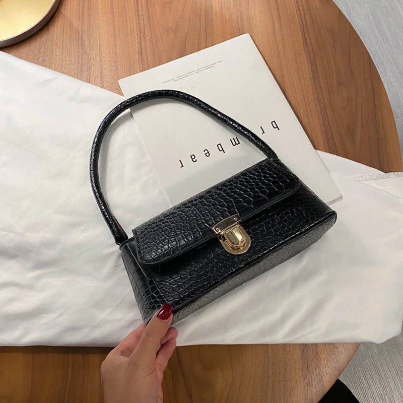 Vintage Women Totes Leather Handbag Casual Style