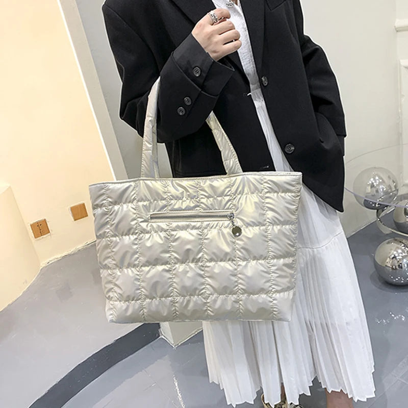 Cotton Fall Winter Purses Ladies Shoulder Bags