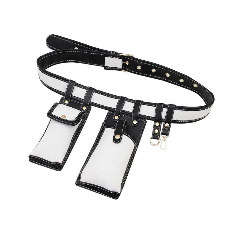 Leather Waist Pack Crossbody Pouch Adjustable Belt Phone Pouch