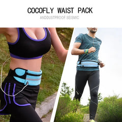 Women's Mini Fanny Pack Waist Bag USB Travel Waterproof Phone Belt Bags