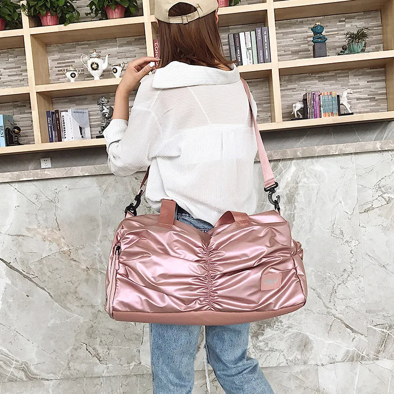 Fitness Oxford Big Bag Women Training Yoga Bag Light Handbag