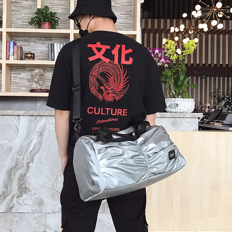 Fitness Oxford Big Bag Women Training Yoga Bag Light Handbag