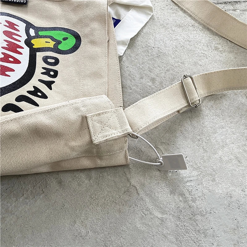 Duck Backpacks Men Women High Edition Canvas Bag