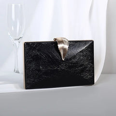 Mini Clutches Bag Colors Phone Leaf Evening Bag Purse Chain Messenger Bag