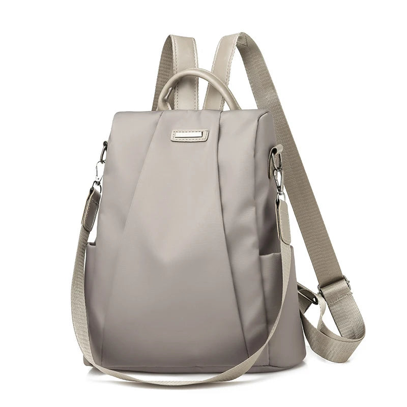 Women's Anti-theft Backpack Casual Oxford School Bag