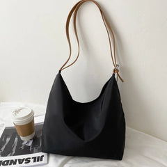 Japanese Korea Women Causal Large Capacity Totes Lightweight Oxford Cloth Bag