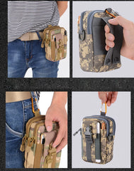 Waterproof Military Waist Pack Bum Bag Pouch with Hidden Safe