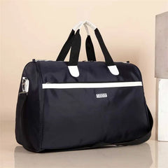 Men Women Gym Bag Sneaker Shoes Compartment Waterproof Nylon Duffel Bags