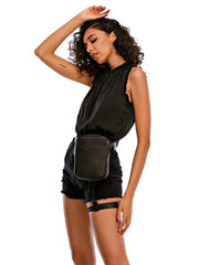 High Pu Men's Belt Womens Messenger Bag