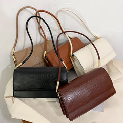 Soft Pu Leather Totes for Women Vintage Shoulder Bag Clutch Handbags