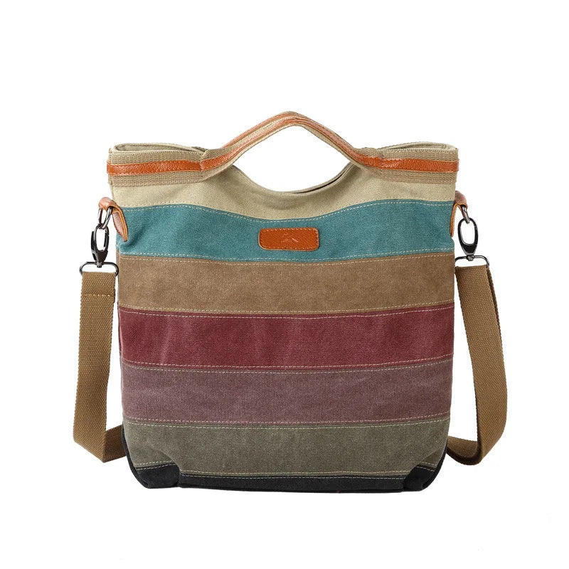 Patchwork Shoulder Bags Women Handbags Ladies Hand Bags Tote Casual Crossbody