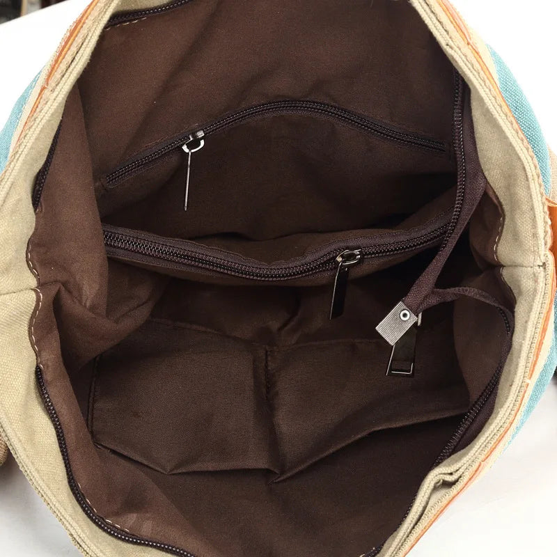 Patchwork Shoulder Bags Women Handbags Ladies Hand Bags Tote Casual Crossbody