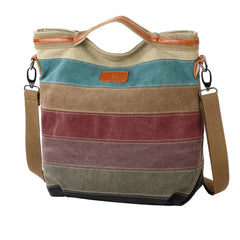 Patchwork Shoulder Bags Women Handbags Ladies Hand Bags Tote Casual Crossbody