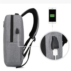 Casual Backpack Nylon Laptop Men Backpack Anti Theft Shoulder Bags