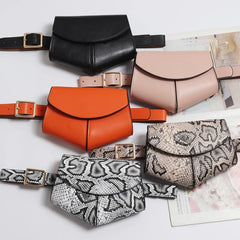 Serpentine Vintage Waist Bags Girl Bum Pouch Phone Chest Pack LW0808