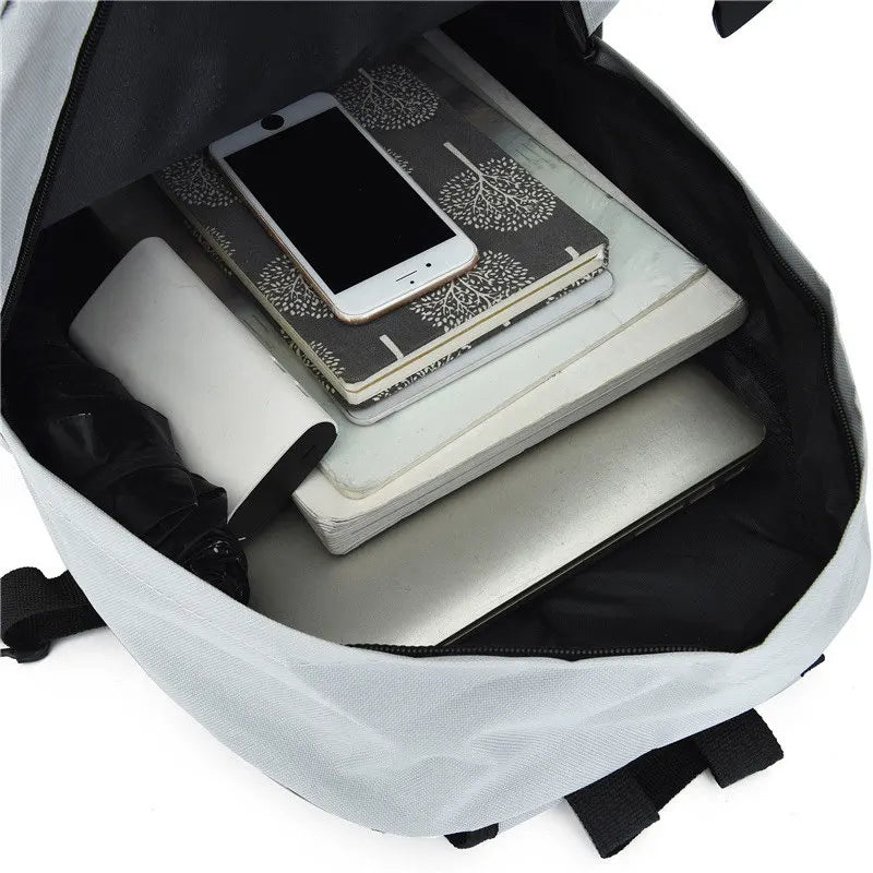 Oxford Multifunctional Pocket Backpack for Teenage Boys Girls