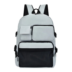 Oxford Multifunctional Pocket Backpack for Teenage Boys Girls
