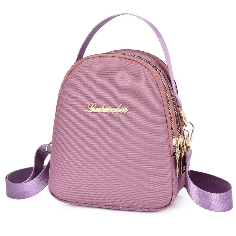 Mini Crossbody Shoulder bag Candy Portable Women's Phone Purse Zipper