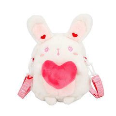 Cat Shoulder Bag Women Plush Mobile Phone Purse
