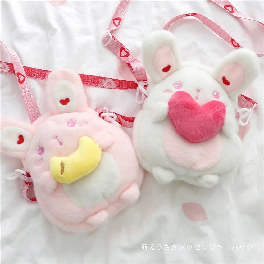 Cat Shoulder Bag Women Plush Mobile Phone Purse