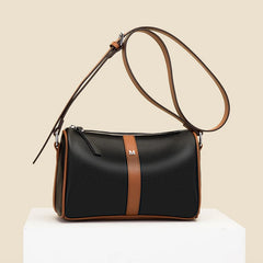 Women Leather Handbag Cowhide Messenger Bag