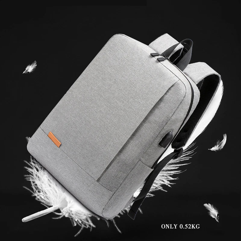 USB Backpack Anti Theft Men Travel Daypack School Bag