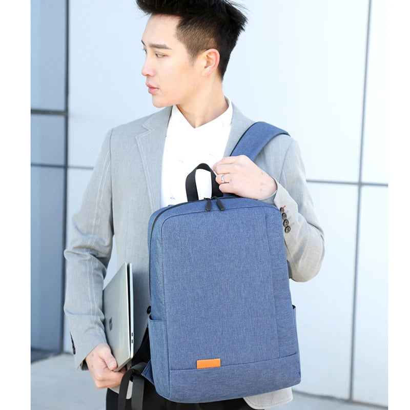 USB Backpack Anti Theft Men Travel Daypack School Bag
