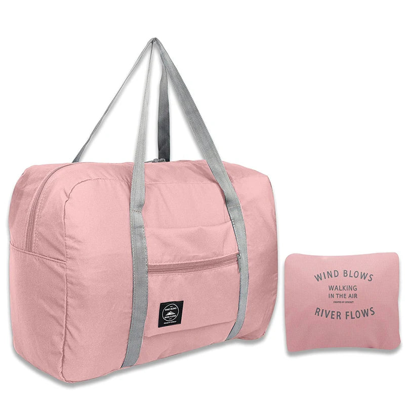 Nylon Foldable Travel Bags Unisex Large Capacity Bag