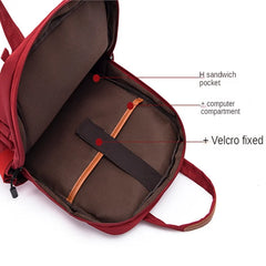 Waterproof Business Laptop Backpack for Women, Oxford Student School Bag