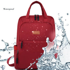 Waterproof Business Laptop Backpack for Women, Oxford Student School Bag