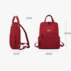 Waterproof Business Laptop Backpack for Women, Oxford Student School Bag