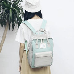Japanese Style Nylon Student Schoolbag Backpack