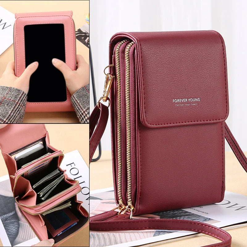 Summer Shoulder Bag For Women Messenger Female Ladies Wallet Top Phone Pocket