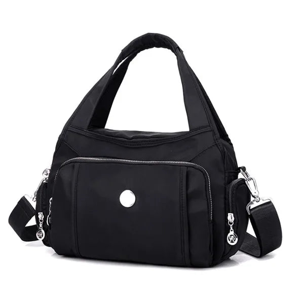 Waterproof Nylon Handbag Single Shoulder Messenger Bag Lady Casual Bag