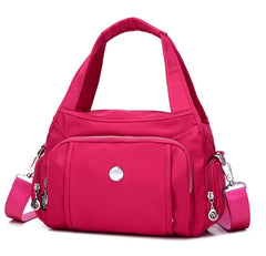 Waterproof Nylon Handbag Single Shoulder Messenger Bag Lady Casual Bag