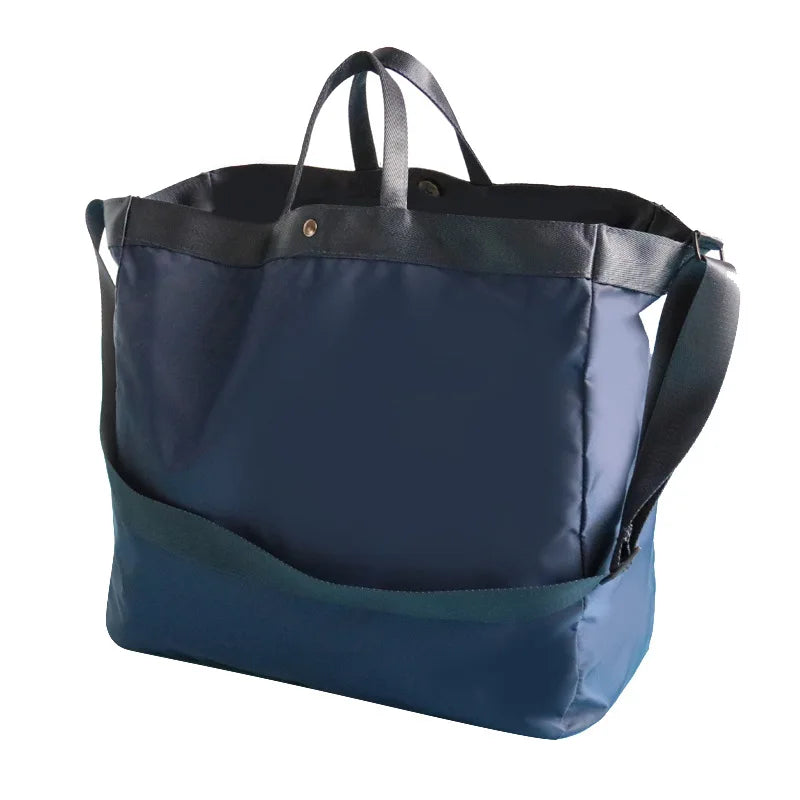 Waterproof Nylon Travel Bag Portable One-Shoulder Storage Sports Weekend Bags