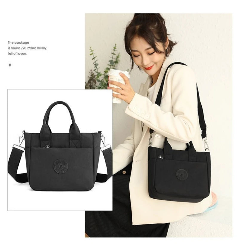 Waterproof Oxford Cloth Shoulder Bag Large Capacity Messenger Bag