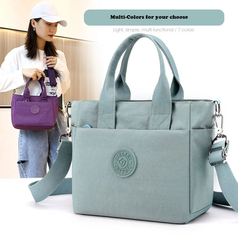 Waterproof Oxford Cloth Shoulder Bag Large Capacity Messenger Bag