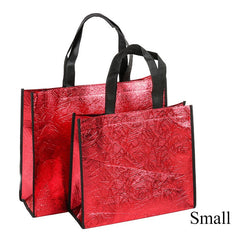 Women Handbag Laser Fabric Non-woven Shoulder Bag Lady Single Casual Shopping