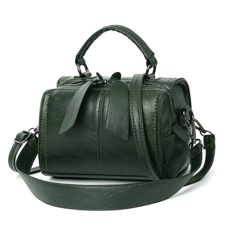 Women Leather Crossbody Bag Small Messenger bags Lady Handbags Girls Shoulder Ba