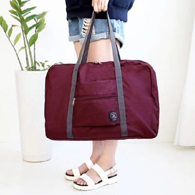 Nylon Foldable Travel Bags Unisex Large Capacity Bag Luggage Women Men