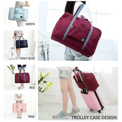 Nylon Foldable Travel Bags Unisex Large Capacity Bag Luggage Women Men