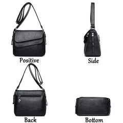 Spring Style Leather Purses Women Shoulder Crossbod