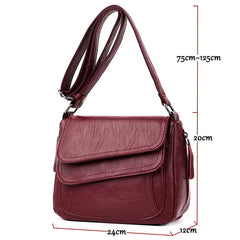 Spring Style Leather Purses Women Shoulder Crossbod